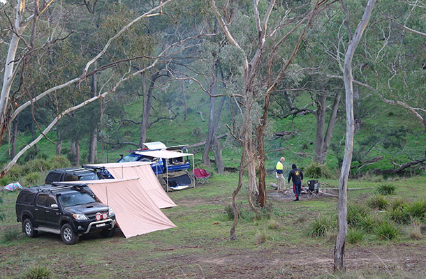 Campsite in Turon National Park