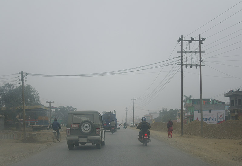 nepal-pollution-on-the-road-to-lumbini