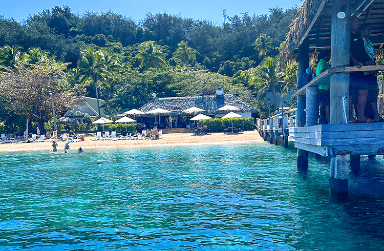 Malolo Island Resort wharf